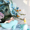 Statue Sculpture Fille et Baleine en Figurine – Image 2