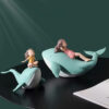 Statue Sculpture Fille et Baleine en Figurine – Image 3