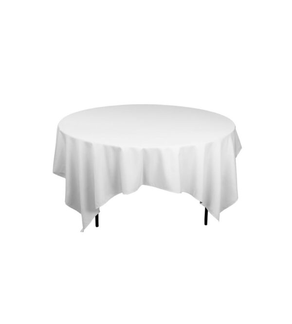 Nappe carrée blanche