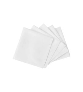 Serviette de table en tissu Coton-Polyester × 10 pcs